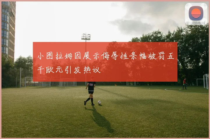 小图拉姆因展示侮辱性条幅被罚五千欧元引发热议